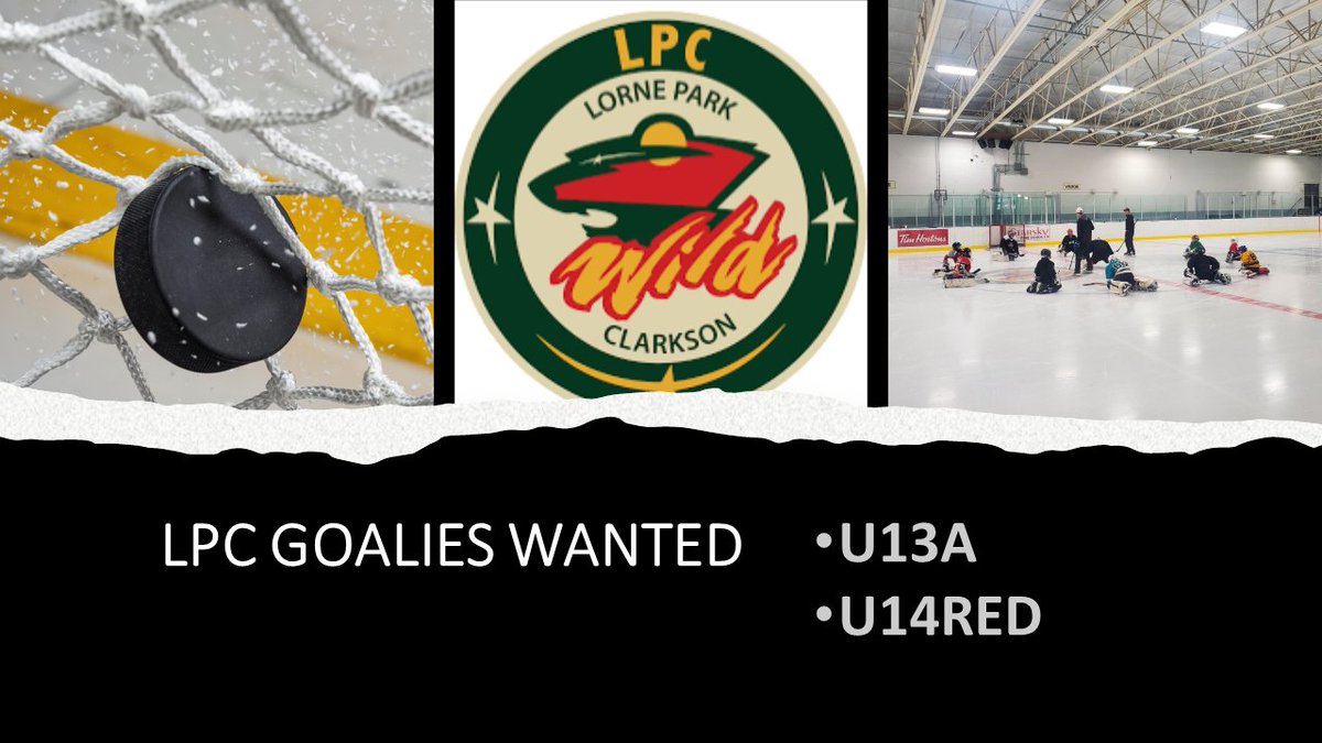 We have an exciting opportunity for talented goaltenders to join our winning teams!
If you're passionate, skilled, and ready to defend the net with determination, this is your chance to shine!
lpcha.ca/content/2023-2…