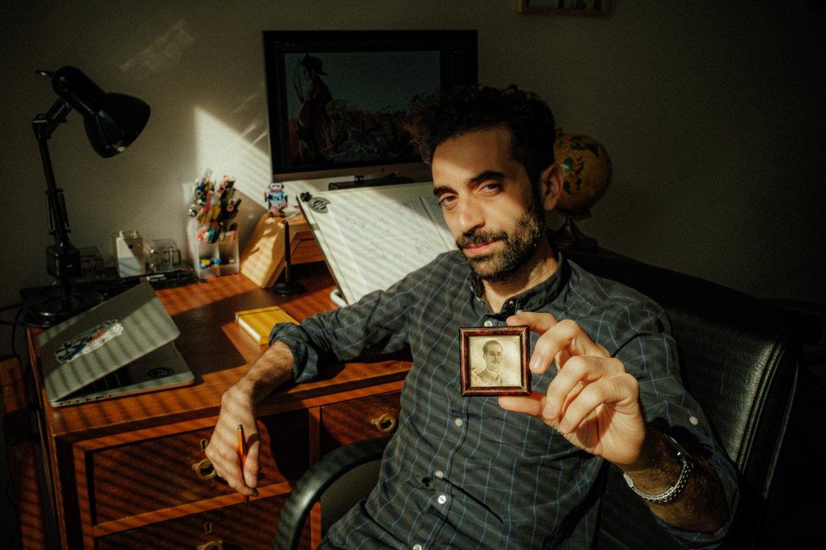 It's Talent Tuesday! Next up <a href="/JuanCavia3/">Juan Cavia</a>! "This is my favorite object, a -tiny tiny- photograph of my grandfather being very young. We had a special connection in my childhood, I believe that -in a way- he opened a world of fantasy to me, and I'll always feel gratitude for that.