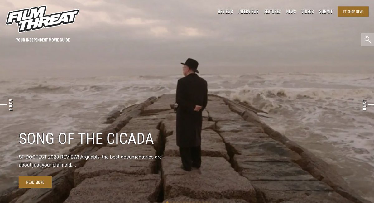 FilmThreat's tweet photo. “…a great mortician who works not only with the dead but is able to bring dignity back to those who passed.” Alan Ng looks at the @sfdocfest title Song Of The Cicada.
https://t.co/GWXQVBiJtN #SFDocFest #FilmThreatSFDocFest #SFDocFest2023 https://t.co/fgW3DWFM6q