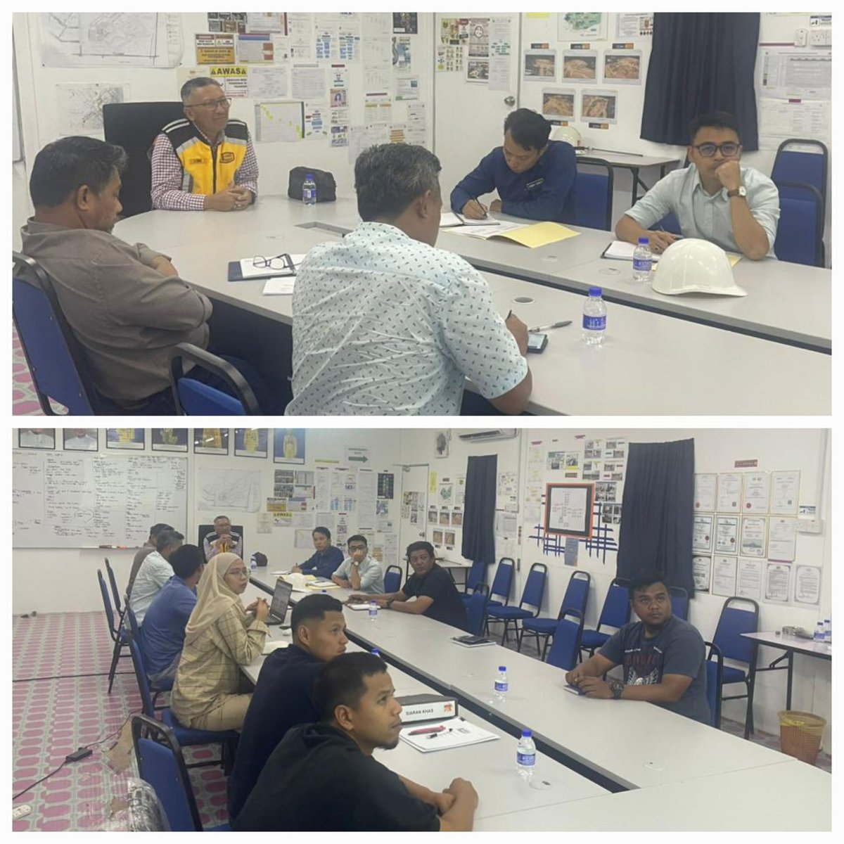 Lwatan Tn.Pengarah Rekabentuk CKM IPJKR, Ir. <a href="/suhailimansor/">Suhaili</a> ke tpak projek Akademi BOMBA&amp;Penyelamat Malaysia, Wakaf Tapai, Terengganu-Fasa3 bg meninjau kmajuan krja di tapak khususnya brkaitn pmasangan sistem mekanikal
<a href="/JKR_CKM/">JKR CAW. KEJ. MEKANIKAL</a> 
<a href="/IrZulkifli3/">Ir Zulkifli Abdul Rashad</a> 
<a href="/Ir_Humaizi/">Ahmad Humaizi</a> 
<a href="/me03594/">Hj Mohamad Amir</a> 
<a href="/JKRTerengganu/">JKR Terengganu</a>