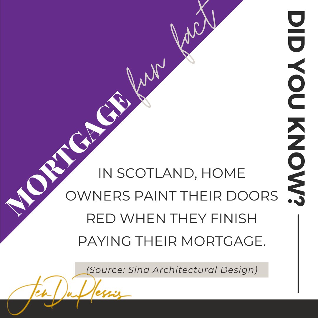 Did you know that? #homebuyer #mortgagelender #mortgage #mortgagefact