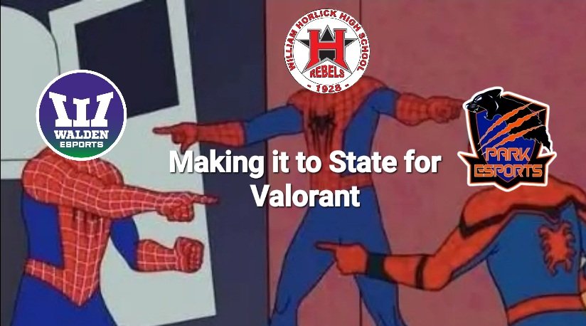 CONGRATULATIONS to <a href="/horlick_esports/">Horlick Rebels Esports</a>, <a href="/park_esports/">Park Panthers Esports</a>, and <a href="/Walden3Esports/">Walden3Esports</a> for advancing to the Semifinals this Saturday for Valorant at Carthage!

You all have represented <a href="/rusd_esports/">Racine Unified Esports</a> well throughout the season. Can not wait for State 😎