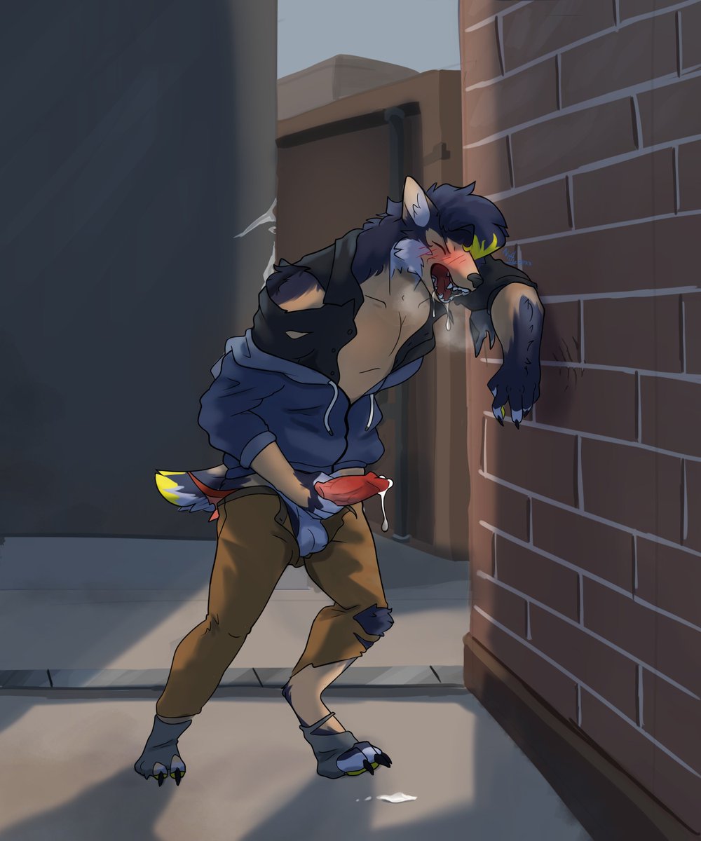 You made a dash for some back alley. The beast decided to come at the worst time… but there was a bit more than you bargained for~

#TFTuesday #Transfur