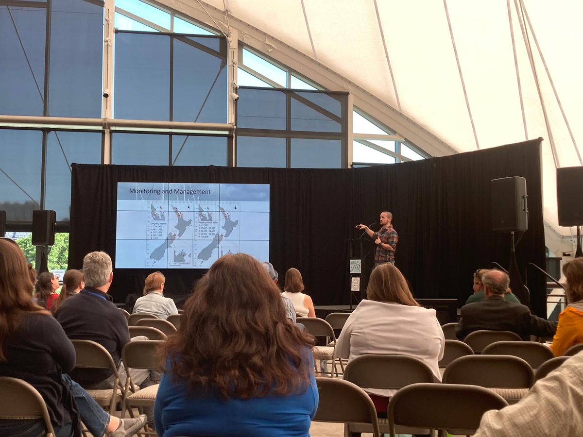 KyleHilliam's tweet photo. It was great to get to my first invasions focused conference, present some of the work from one of my PhD chapters focusing on rec vessels, and meet all the other invasion nerds out there 😎 keep an eye out for the paper later this year! Looking forward to Madeira 🌞 #icmbxi https://t.co/VGtNVGSOhN