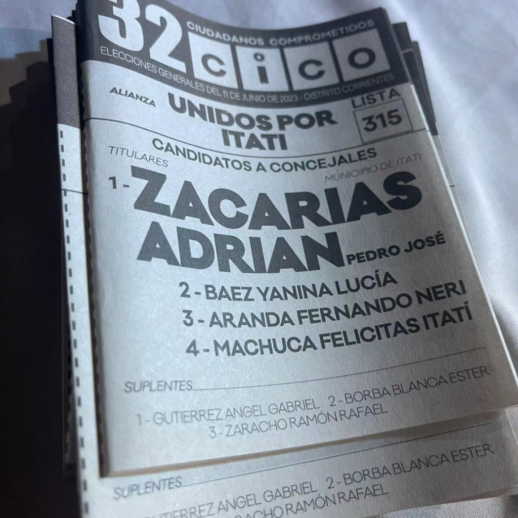 arielbaez's tweet photo. Presentación de candidatos de la 
Alianza "Unidos por Itati". 

Acompañamos a nuestro candidato a concejal Adrián Zacarías.
El 11 de junio apoyá con tu voto a CICO ! LISTA 32 ! 

 #ArielBaez #DiputadoProvincial #Lista32 #CICO #CiudadanosComprometidos https://t.co/PqXL0h7nQm