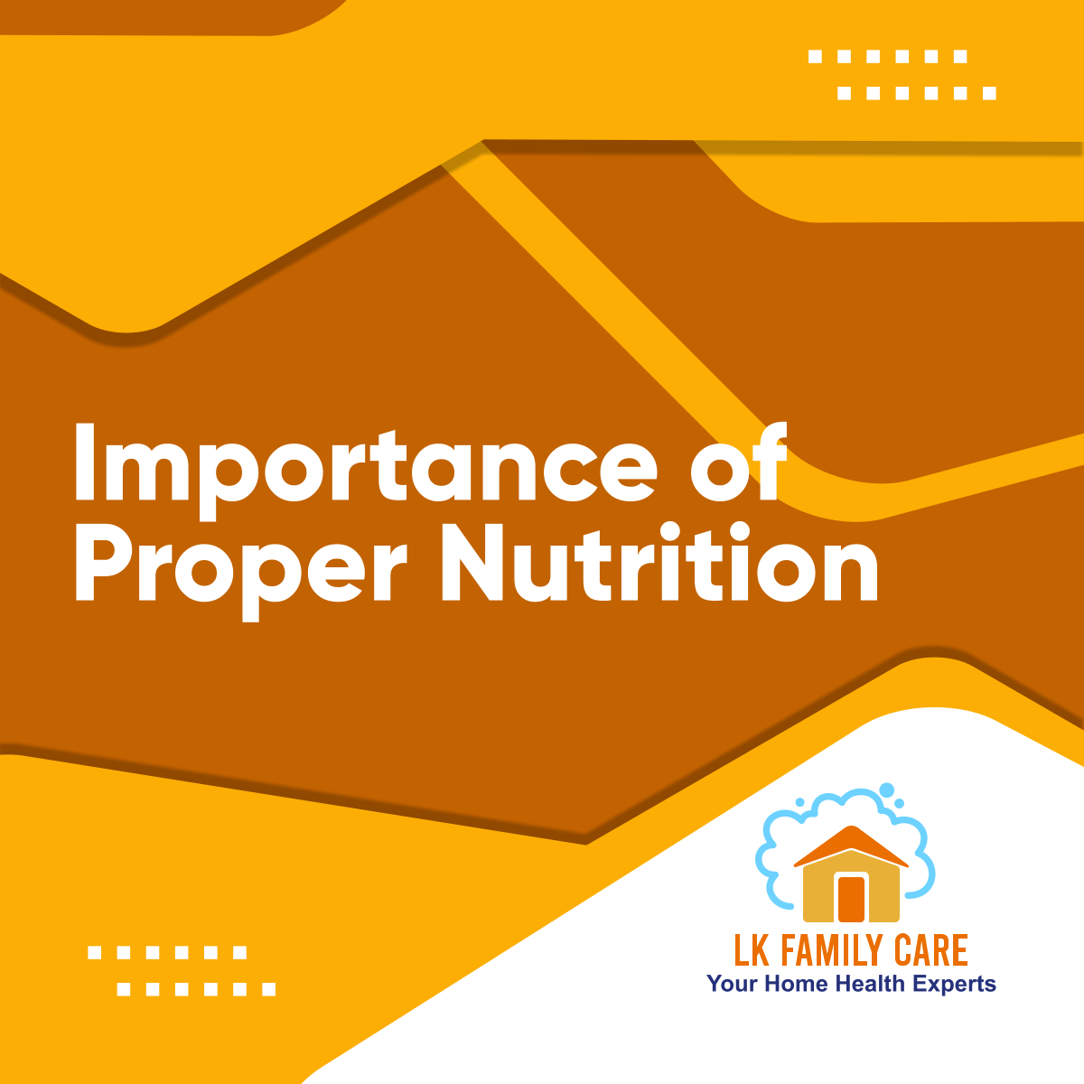 Have you thought about the importance of proper nutrition for seniors? A balanced diet can help prevent chronic diseases, boost energy, and support cognitive function.

We have various services that include proper nutrition for the elderly.

#NutritionImportance #ProperNutrition