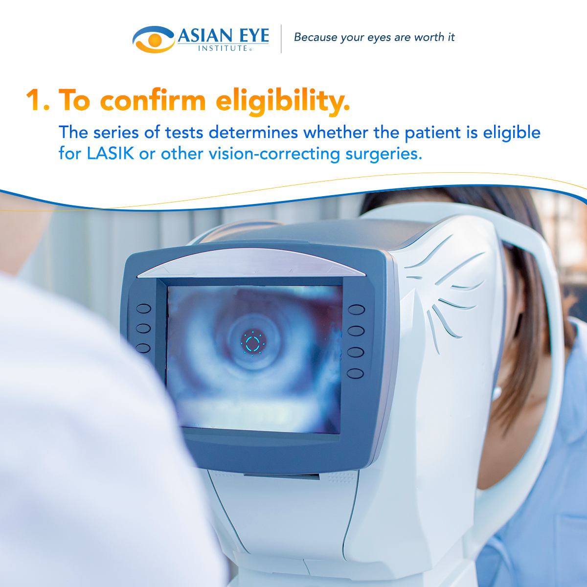 asianeyephil's tweet photo. Happy Healthy Vision Month! Have you been thinking about getting LASIK surgery at Asian Eye Institute? 

Learn the three reasons why you need to get comprehensive LASIK screening by reading this post.

#AsianEye2023
#AsianEyeInstitute
#AsianEye
#LASIK
#HealthyVisionMonth https://t.co/dgWQSjtu9J