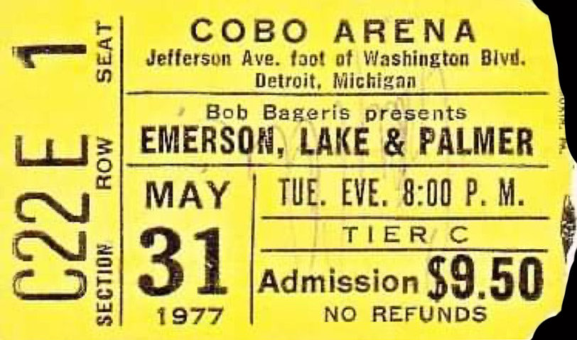 EMERSON, LAKE & PALMER❗️

Today, May 31,

in 1974, ELP Played a show at 
Festhalle, Frankfurt, Germany‼️

in 1977, at Cobo Arena, Detroit, MI‼️
(with orchestra🎻🎺🎼‼️)

#EmersonLakeandPalmer #KeithEmerson #GregLake #CarlPalmer