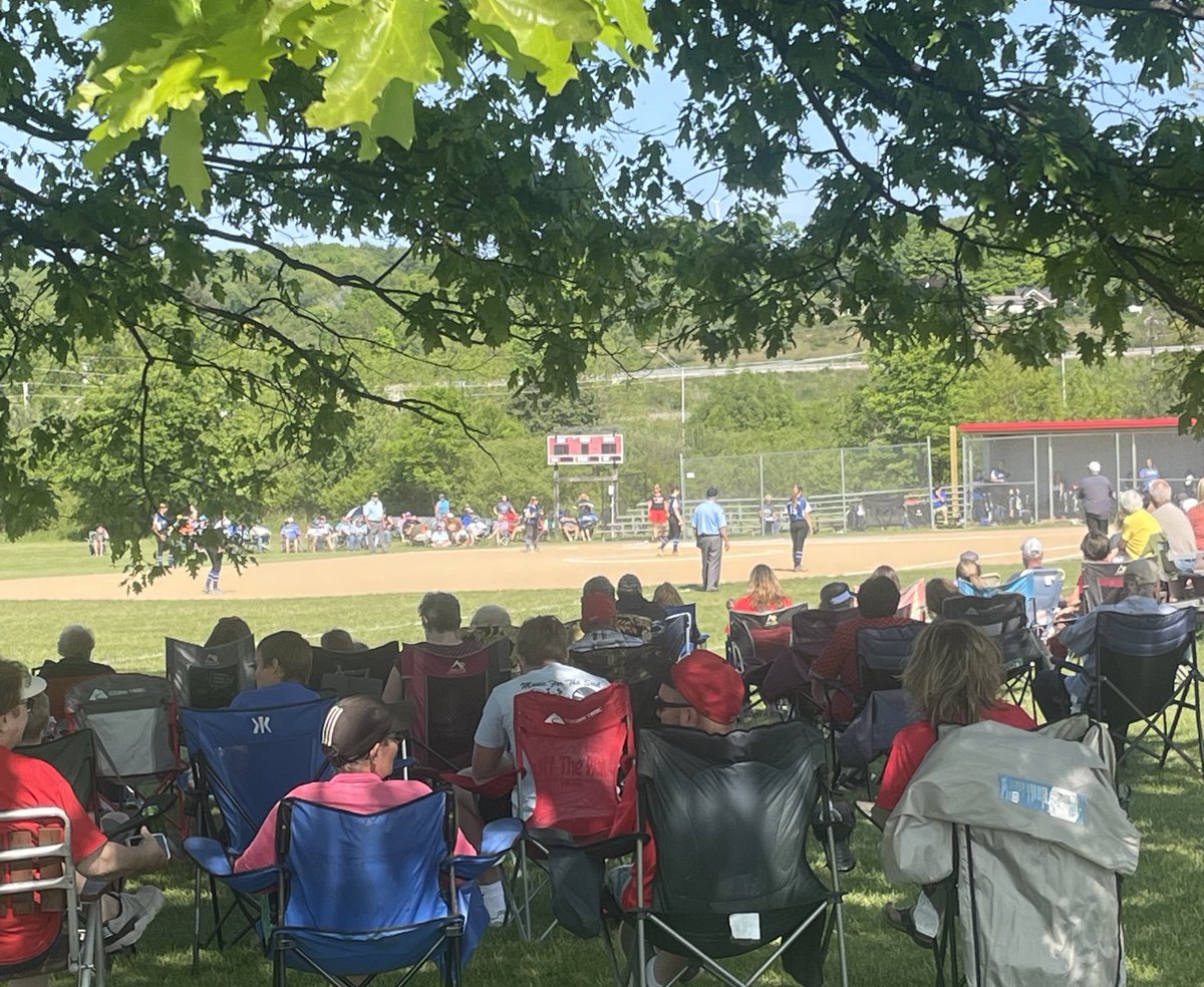 CoachK_Luy's tweet photo. Switched it up today and took in a high school softball playoff game. https://t.co/VOqZTB3l6A