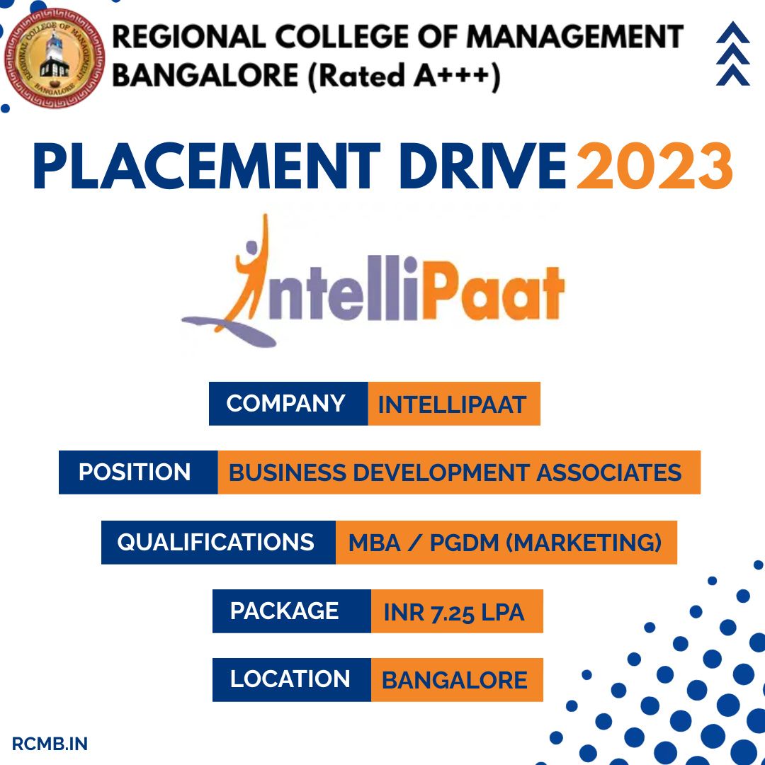 Many Congratulations to our Rcm Bangalore students for getting placed in #Intellipaat 
.

#rcmbangalore #rcmb #bangalore  #mbalife #PGDM #MBAadmission #students #mbacollege #BestManagementCollege #MBA #corporate #Graduates #MBAJobs #placement #mbagraduate