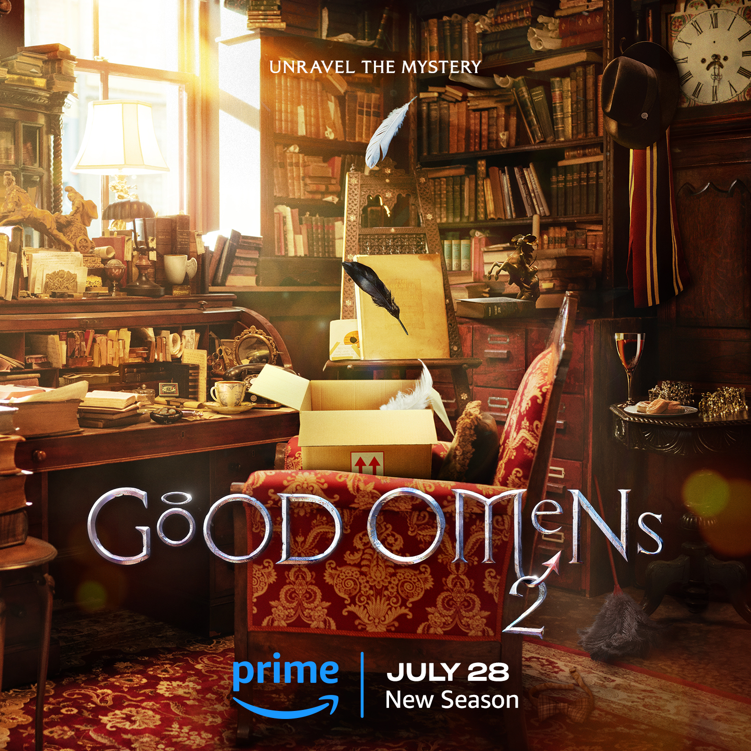 Nieuwe teaserposter van Good Omens S2 op Amazon Prime Video
