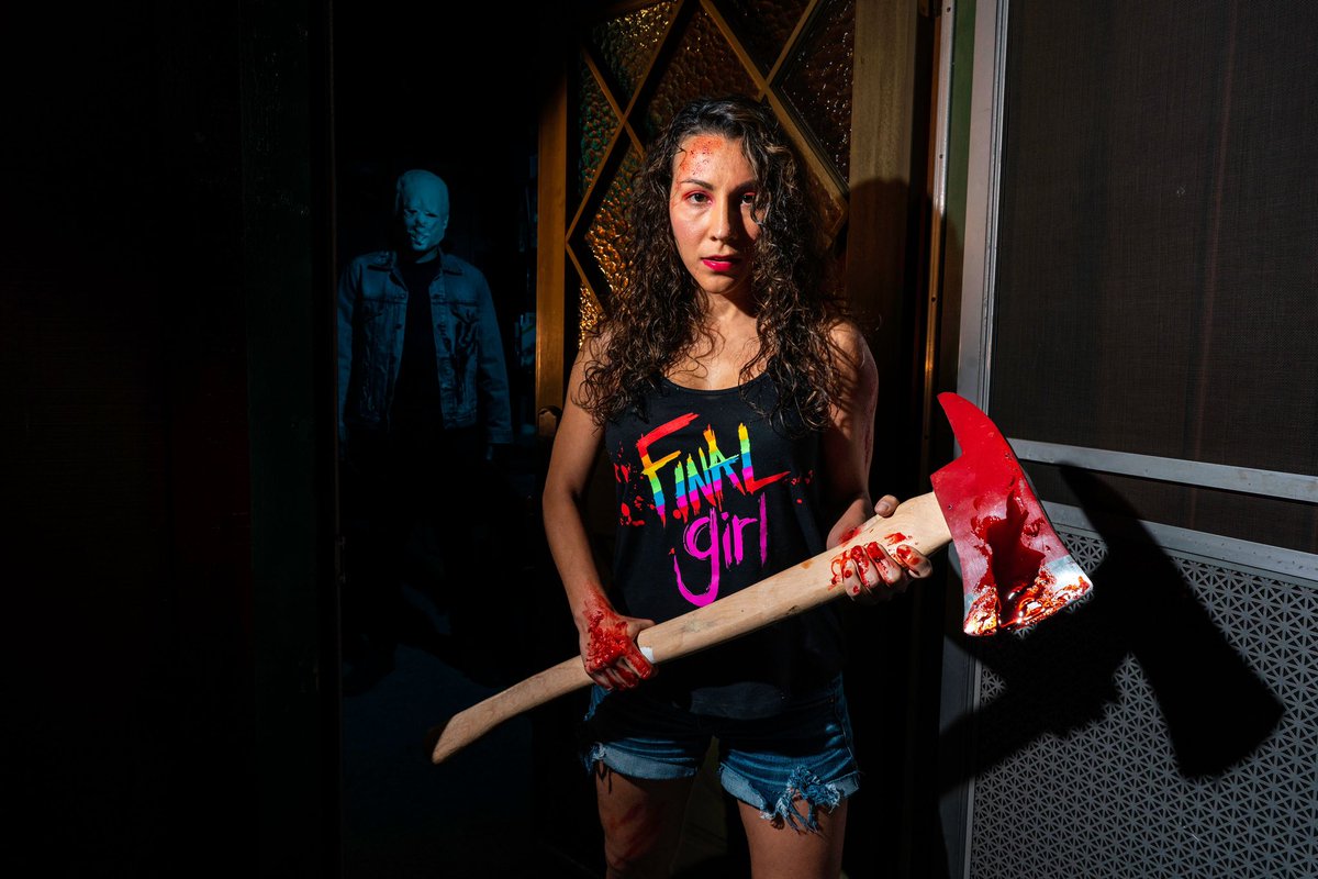 Pride tees and tanks! Get your pride and horror on!  #finalgirl #finalboy #finalqueer #queer #queerhorror #lgbtq #weirdo #horrorfan