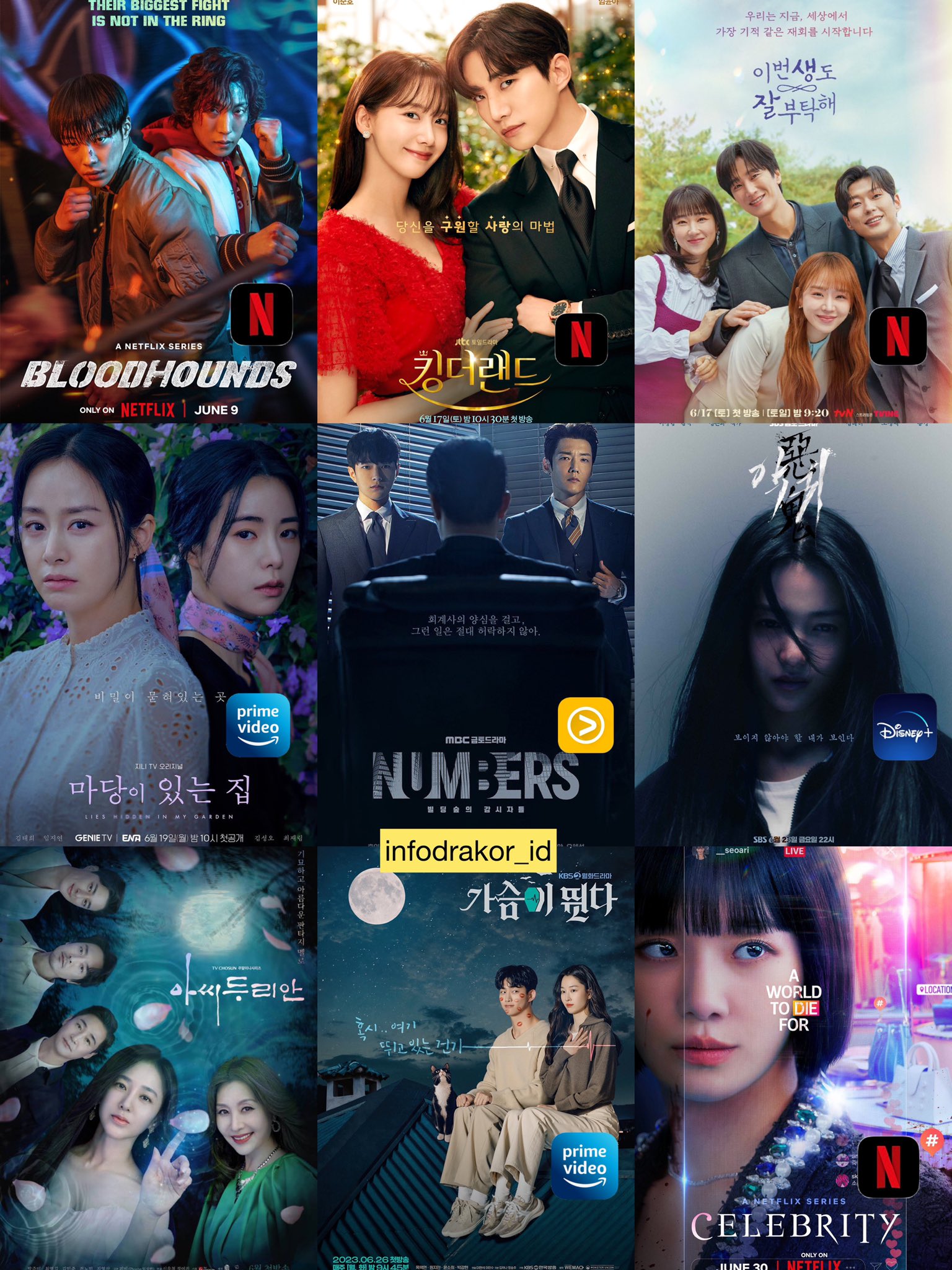 Daftar Drakor yang Tayang di Bulan Juni 2023, Dibintangi Aktor Aktris