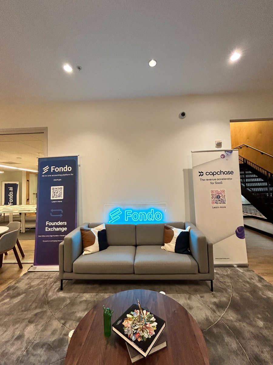 Fondocom's tweet photo. 🚀 Kicking off #SFTechWeek with a great group of innovators at the Fondo x @Capchase Founders Exchange!

Welcome everyone! 🎉

@techweek_ #TechWeek https://t.co/5X10sk3fFk