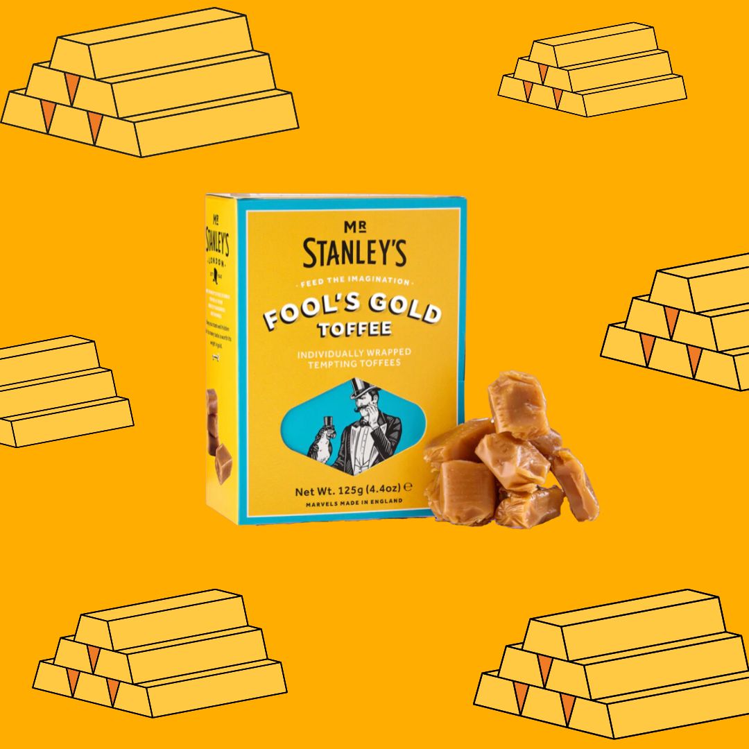 Now, when I was in the depth of the Canadian wilderness, I came across a rather big bear. 

He smelt my Fools Gold Toffee from over a mile away, imagine that! 

Thank goodness for my secret stash, he was most grateful for the fudge.