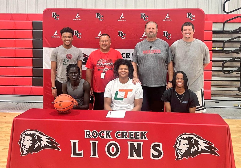 RC's Jaleb Treat (6'7", F) has committed to Lincoln Trail College to continue his academic and athletic career.   Congratulations, Jaleb! #lionpride <a href="/JalebTreat1/">Jaleb Treat</a> <a href="/StatesmenMBB/">Lincoln Trail Men's Basketball</a> @joshcooknewstri <a href="/cbrown1217/">C Brown Rock Creek</a> <a href="/Bigsmooth134/">Coach Gullion</a> <a href="/PrepHoopsIN/">Prep Hoops Indiana</a> <a href="/RockCreekLions/">Rock Creek Athletics</a> <a href="/newstribscores/">News&Tribune Sports</a>