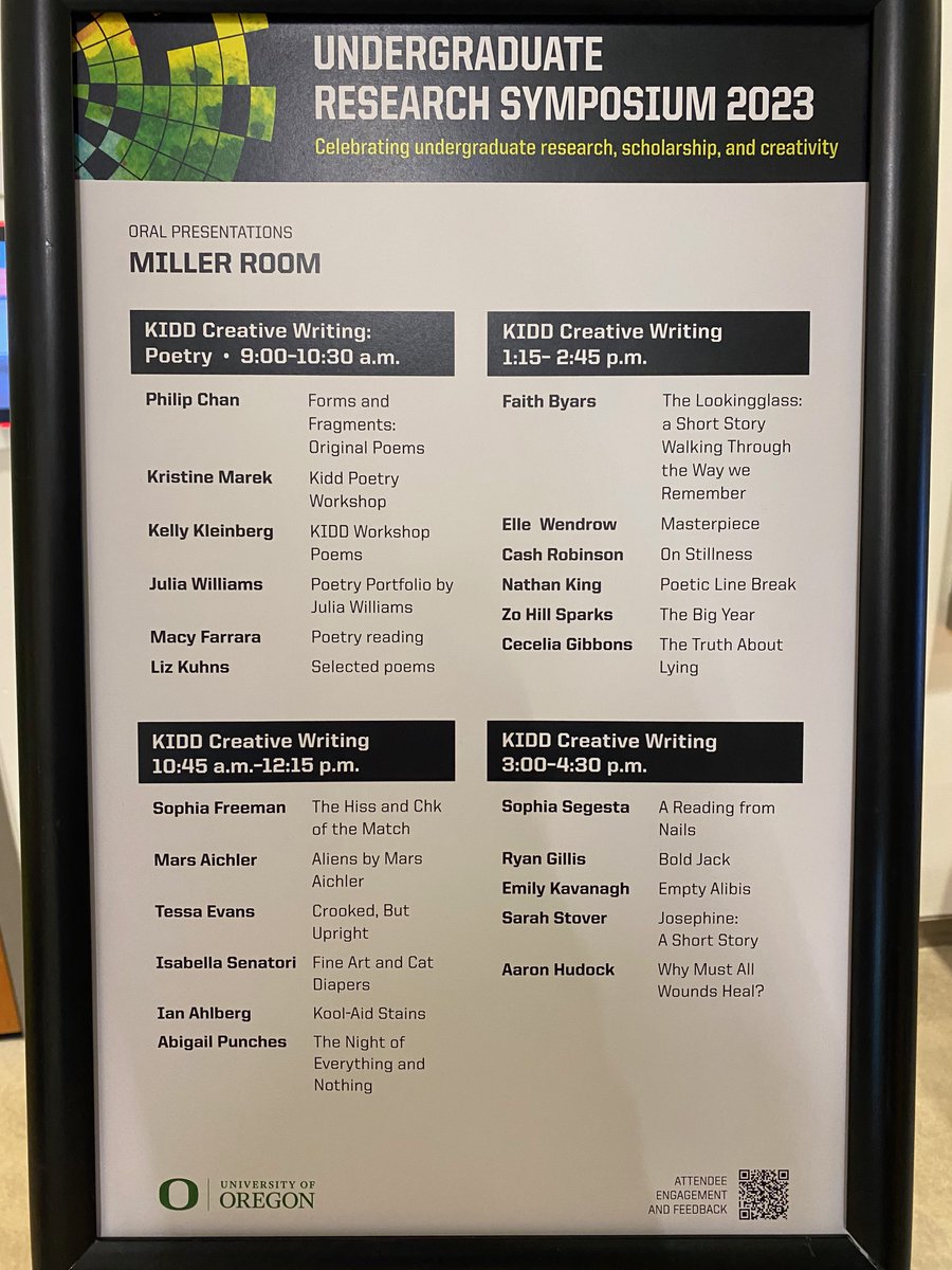 The Kidd Creative Writing Workshops tweet media