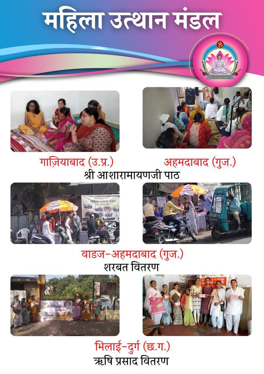 संत श्री आसाराम बापू जी द्वारा हर आश्रम में अनेकों सेवाएं चल रही हैं  . इतने गरीबों के लिए अनाज और कपड़े की व्यवस्था की गई है
Anekon Prakalp
Nar Sewa Narayan Sewa