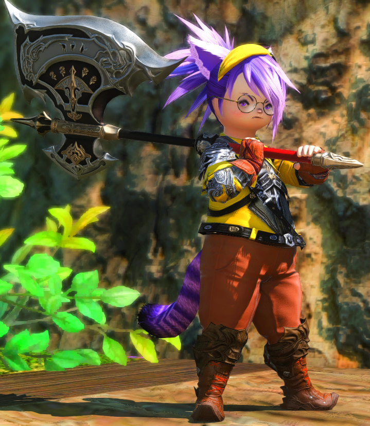 ORoy_GWhiz's tweet photo. During ARR, she was just a Miqofell trying to find her purpose in life. During Shadowbringers, being infected with so much light ended up bringing a bunch of beast treats out of Roy that never ended up going away. Present day, she's come to terms with it all.

#Gpose | #FFXIV https://t.co/Nicze74g2q