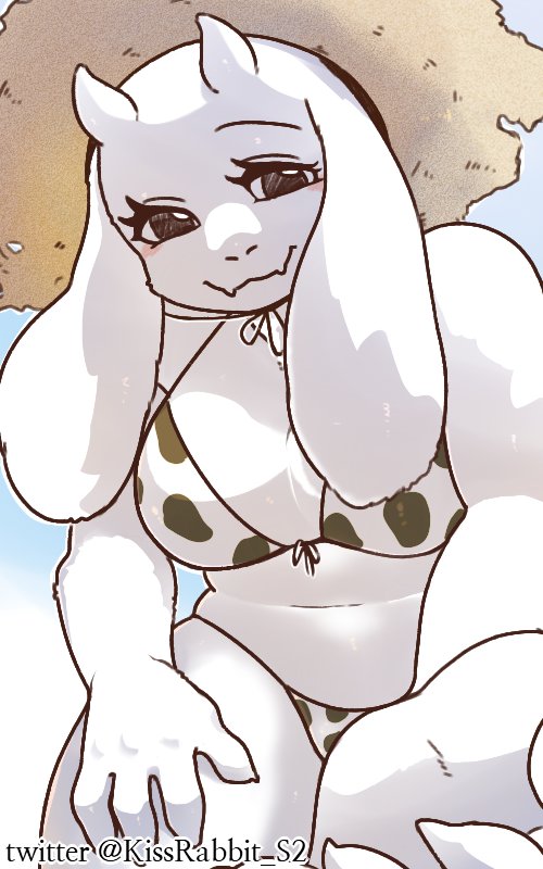 With the summer coming around so fast; it's a no-brainer that Tori would wanna go to the beach.

" Hiya there. Would you be a dear, and help me put on some sunscreen? "