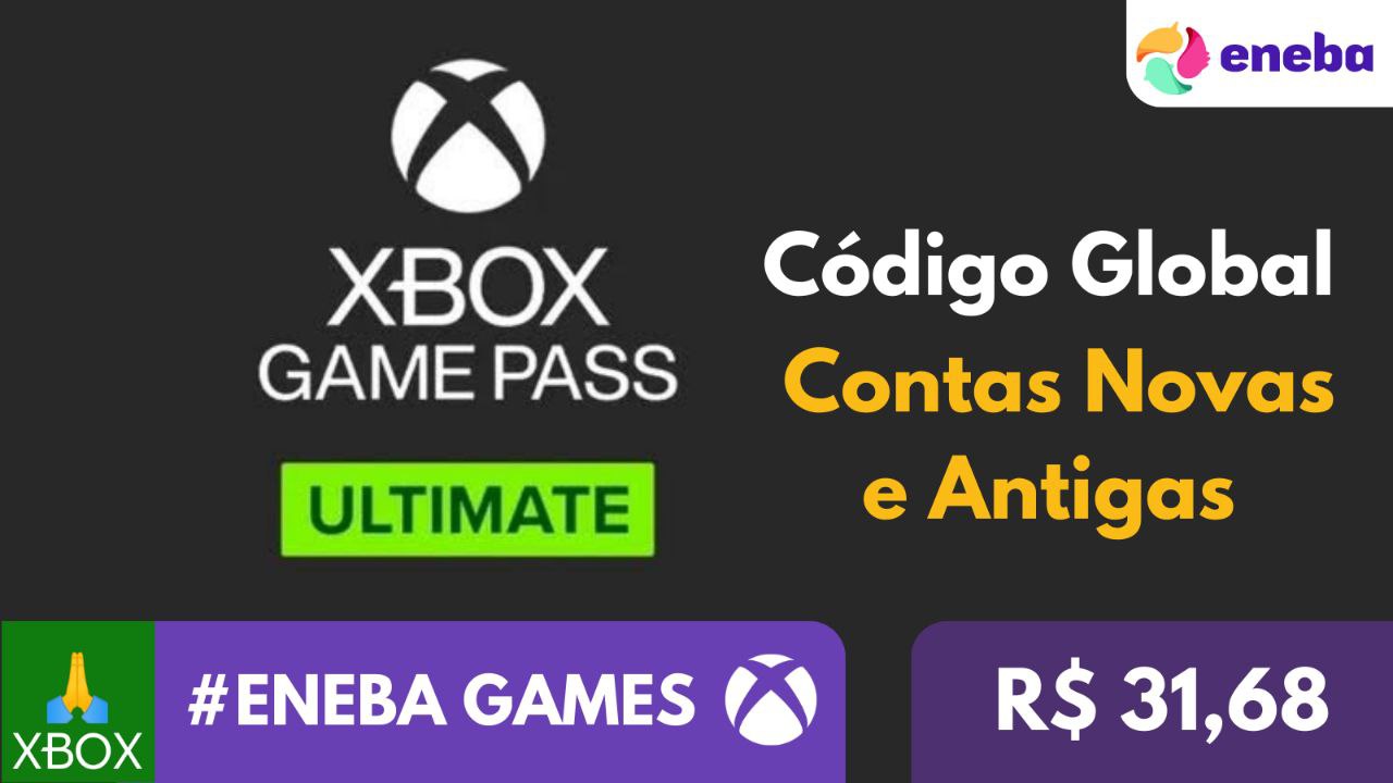 código xbox gamepass ultimate 1 mês ( código de 25 digitos