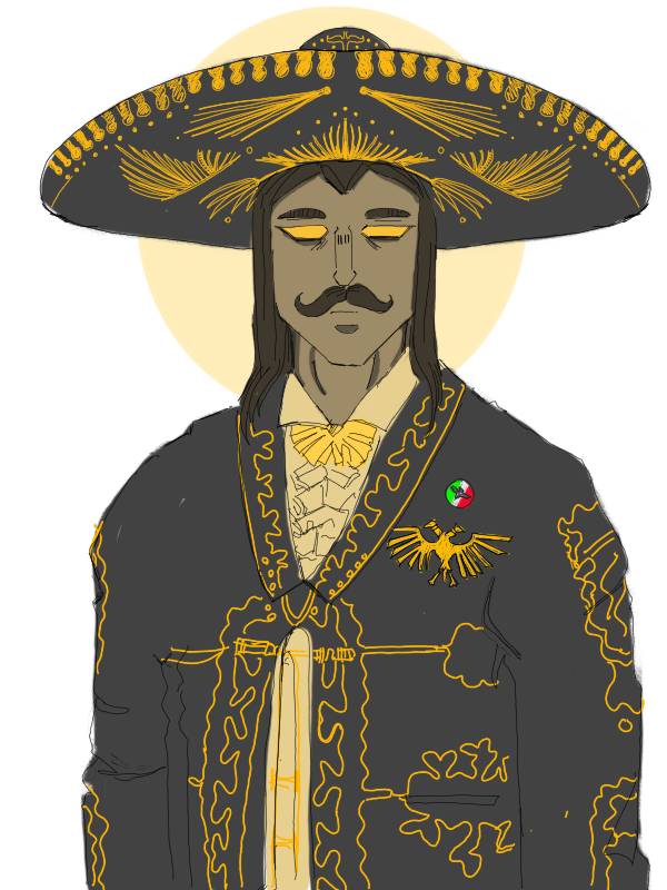 For drawing for @MafiHalfFaceTwi

Maxican E in a Mariachi band suit

#WarhammerCommunity #WarhammerArt