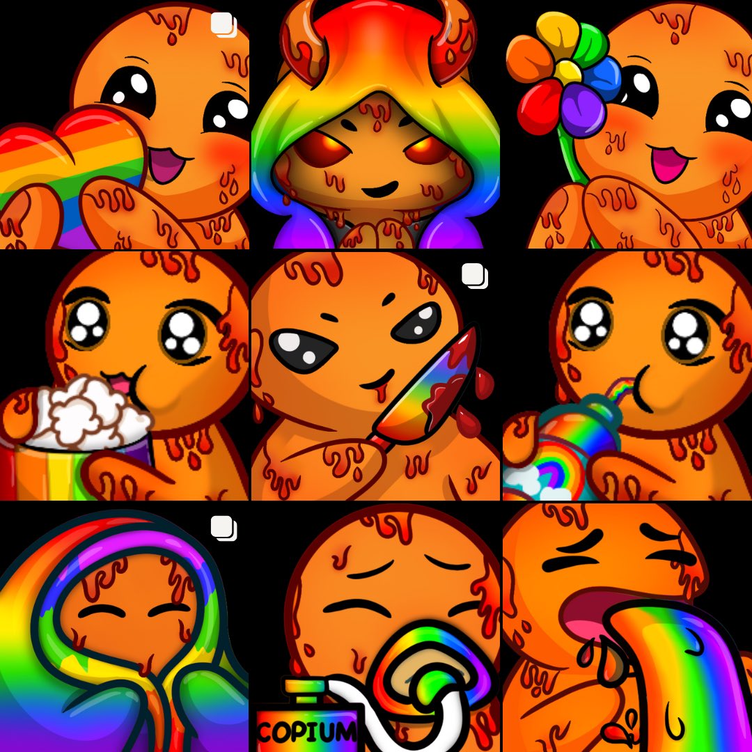 Made some cute pride emotes for <a href="/WithExtraSauce_/">Jacob</a>