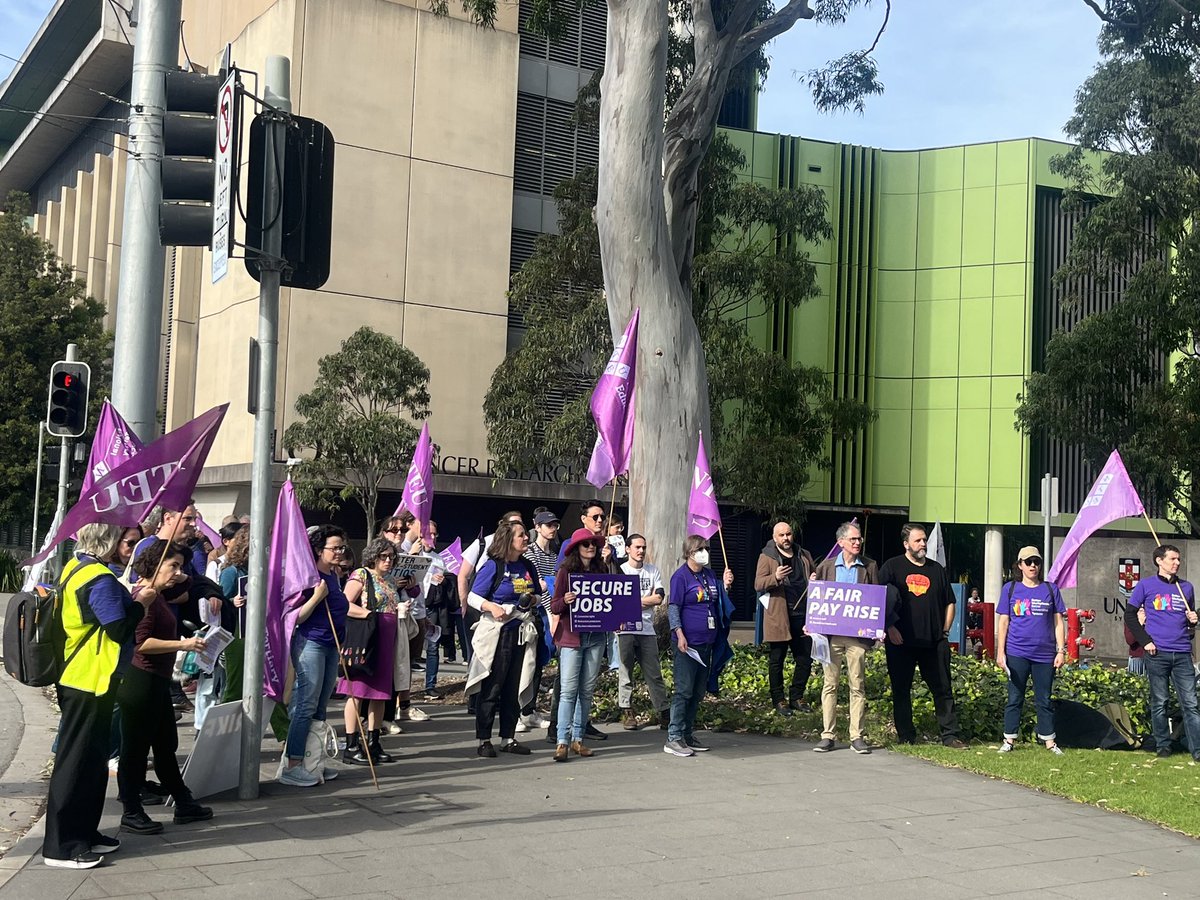 Fighting the good fight at UNSW &amp; holding the line at Gate 9.