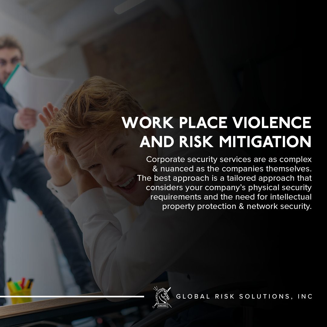 Workplace violence: More than a headline, it's an urgent issue that affects us all. Together, let's transform our workspaces into havens of safety, respect, and collaboration.   
.
.
.
CONTACT US TODAY!
.
.
.
#SafetyFirst 
#WorkplaceViolence
#SafeEnvironment
#CorporateSafety