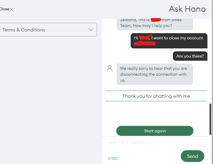 Nepak's tweet photo. @onenzofficial And this happens when you use the chat service. My chat was closed 3 times today. My response time is better than yours but still, the agent closed it. :-) @onenzofficial https://t.co/XV2VeaohlJ