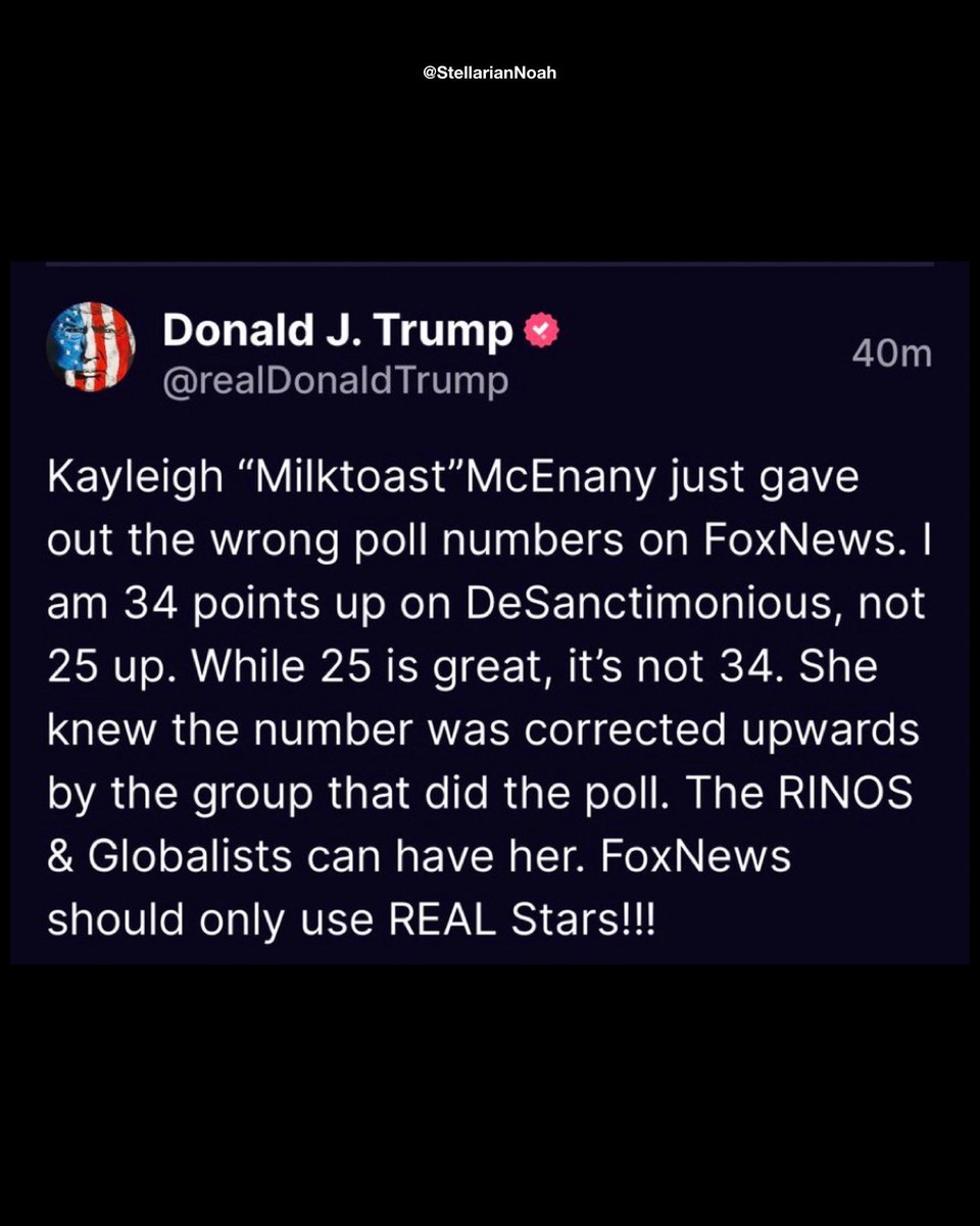 All the retards coming to Kayleigh’s defense are getting caught up in memories. The Kayleigh from the first Trump Administration is absolutely different than the Kayleigh McEnany who serves up generic milquetoast conservative talking points given to her by the Murdochs. Kayleigh…