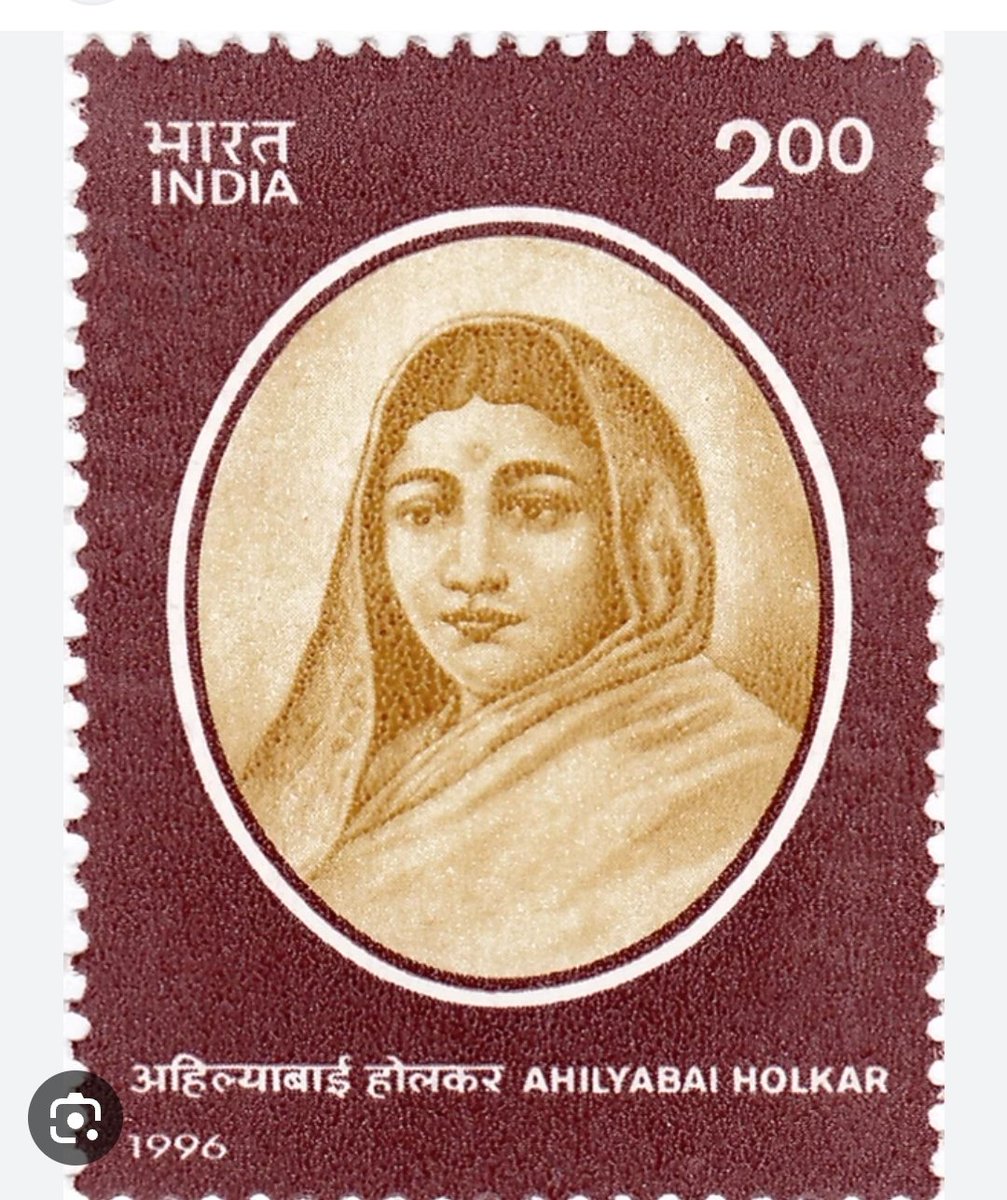 Salute to Maharani Ahilyabai Holkar of the Maratha Empire who ran a welfare state for the people while fighting the British and the Peshwas at the same time.