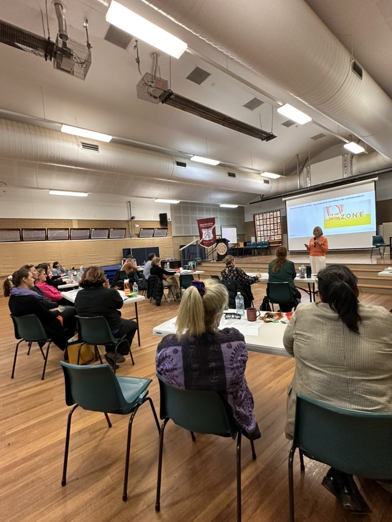 Jaynegill15's tweet photo. A big thank you to Joanne Jarvis, Karen Maraga and Corrina Robertson from the SLI for working with the Middle Leaders from across the Griffith Network. Great learning for all. https://t.co/tNuJURYvvM