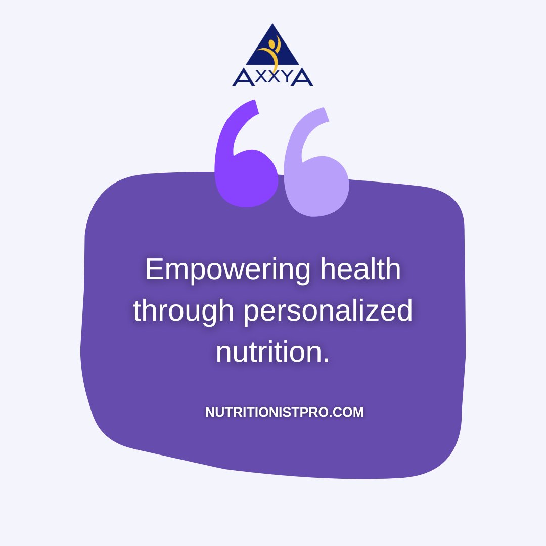 AxxyaSystems's tweet photo. Discover the power of personalized nutrition with Nutritionist Pro! Our comprehensive software equips dietitians and nutritionists with the tools to deliver customized care and transform lives.

Let's unlock the potential of personalized nutrition!

💻 https://t.co/JL5tNsG7r4 https://t.co/EXV46biP8G