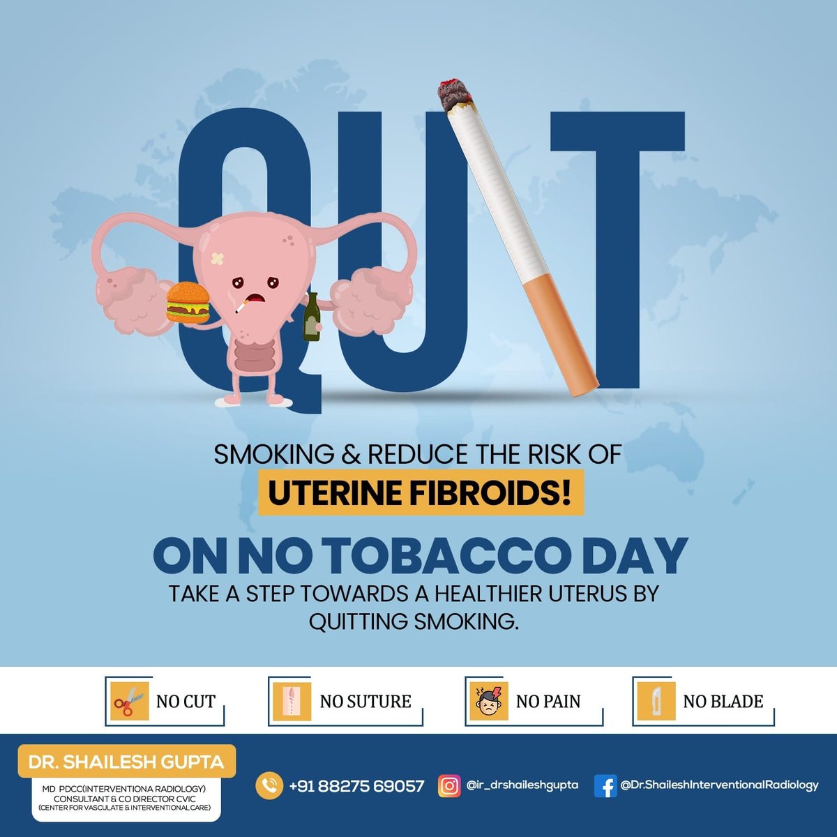 Tobacco is made to kill you, stay away from it.

#drshaileshgupta #interventionalradiology #choithrhospital #indore #ujjain #bhopal #vapeworld #worldnotobaccoday #vapefamily #vapestore #tobaccofree #tobacco #healthylifestyle #nonsmoker #healthylife #quitnow #smokefreelife