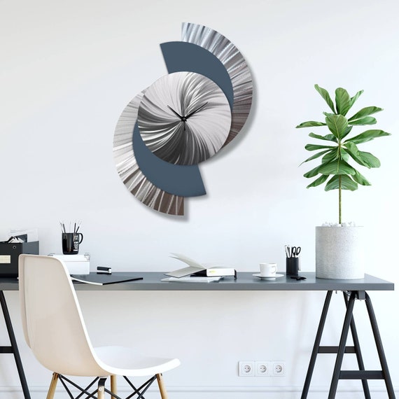 ElementsModern's tweet image. Unique Clock, Large Clock, Abstract Clock, Estate etsy.me/3XPincO #modernwallclock #metalwallart #largewallclock #metalwalldecor @etsymktgtool