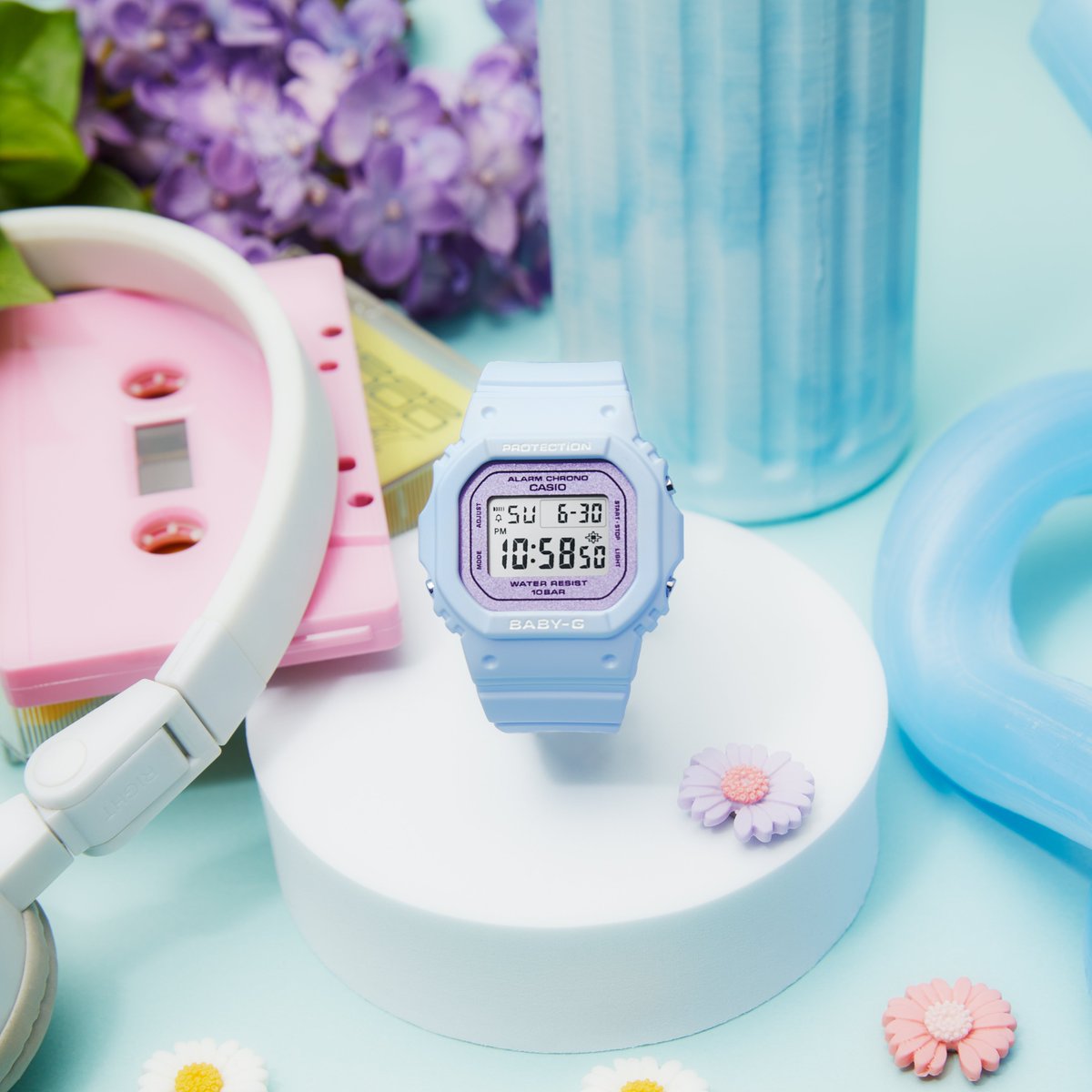 senayancity's tweet photo. The slim and compact BGD-565 in spring flower color features a casual, shock-resistant BABY-G.
Available at Watch Zone 1st Floor - Senayan City
--
#SENAYANCITY #WATCHZONE https://t.co/u91ziFPI07