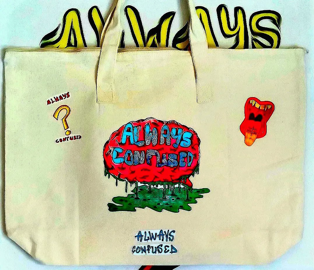 ArtConfusing's tweet image. ❓AlWaYs CoNfUsEd ClOtHiNg❓
#Always #Confused #Clothing #Apparel #Art #Artwork #Nyc #Fyp #Clothingbrand #Foryou #Tote #Totebags #Swag #Originalart #Design #Surfing #Alien #Beachday #Skateboarding #Summer #Shop #Forsale #Giftideas #Retweet #Localartist #Smallbusiness #Creative