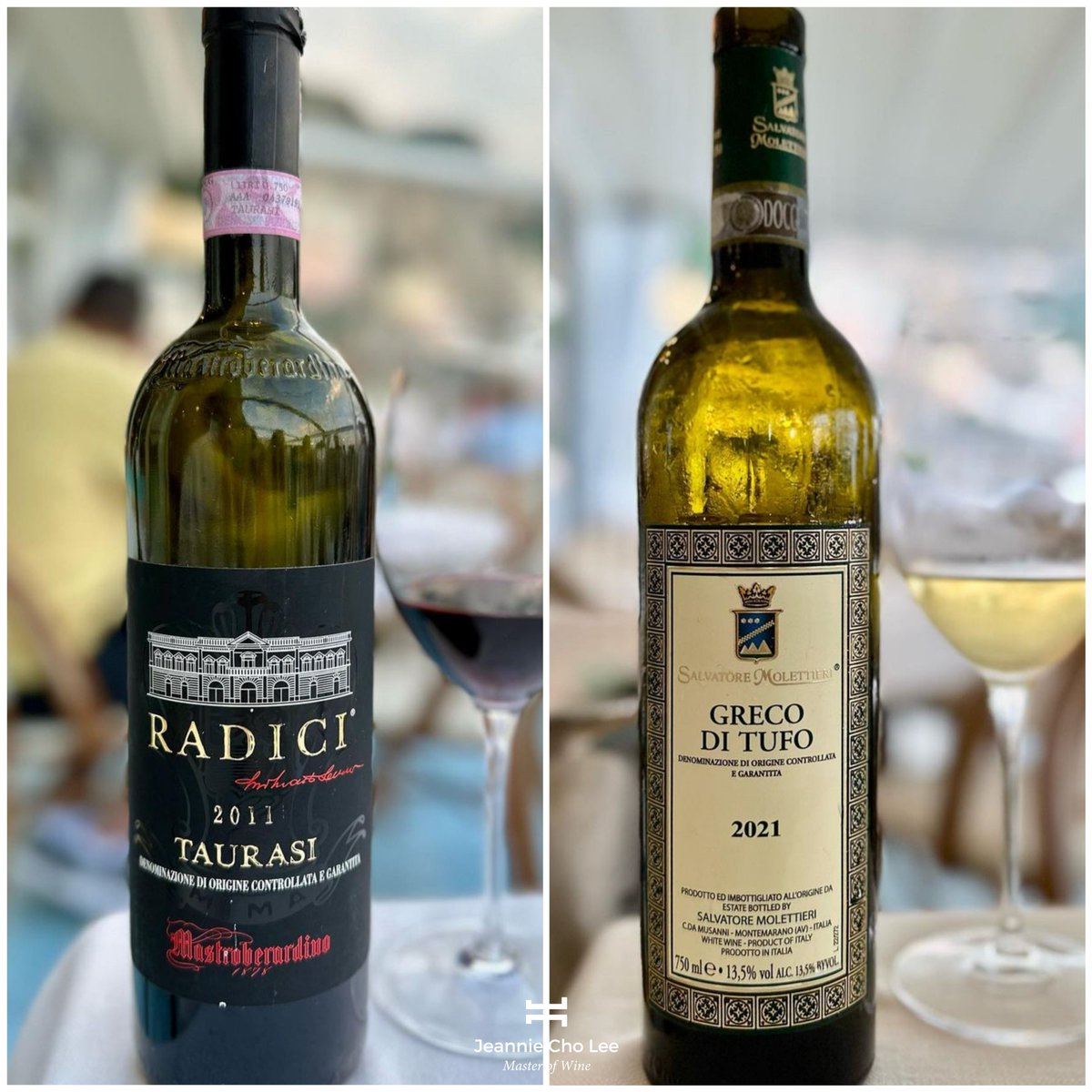 Enjoying local cuisine & southern Italian wines – rediscovering my appreciation for Greco di Tufo & Aglianico!

#aglianico #grecoditufo #italianwine #campania #amalfi #amalficoast #italy #pasta #pizza #foodandwine #wine #winetime #winetasting #winelover #masterofwine #winelife