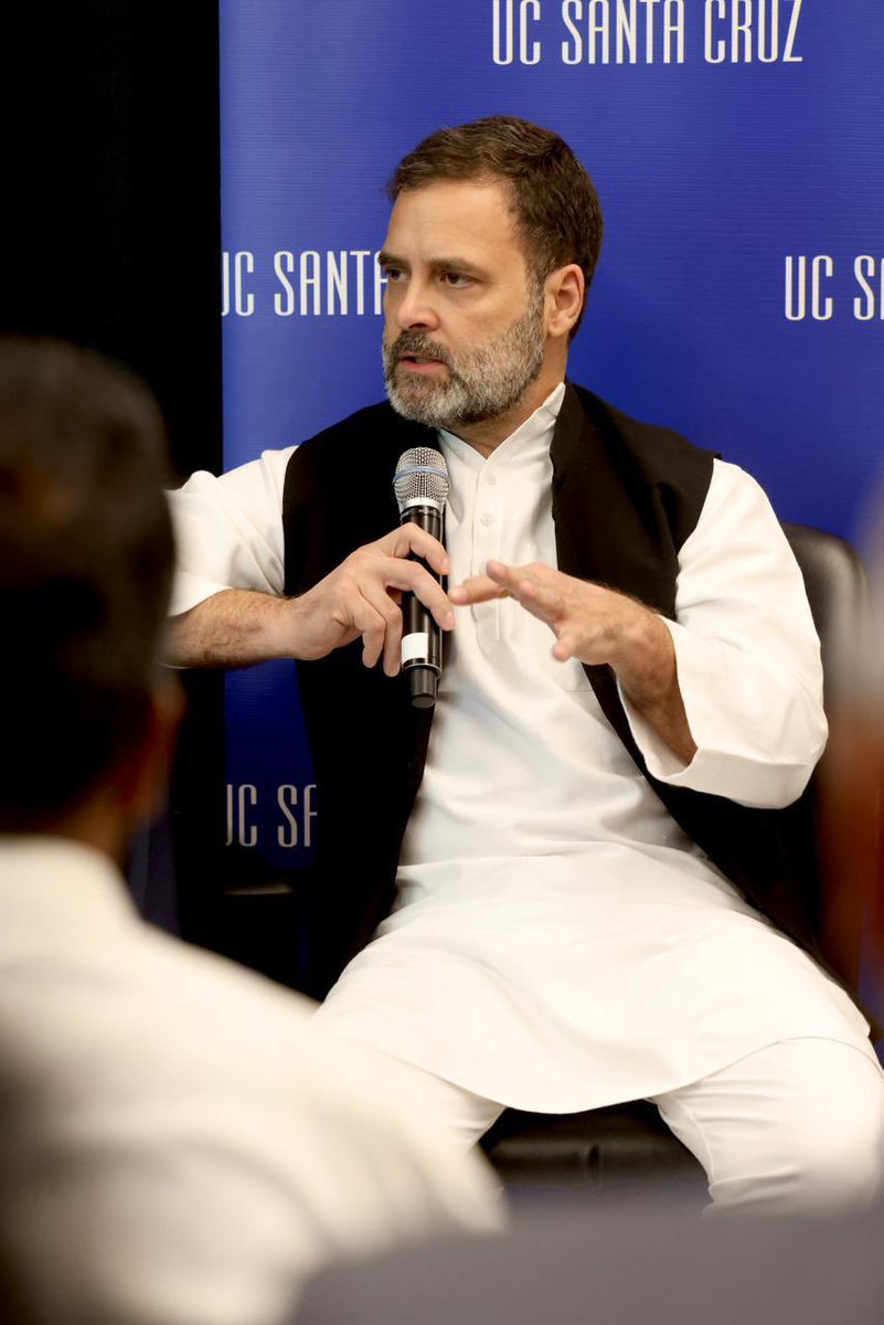 Shri Rahul Gandhi’s Interaction with Activists, Academics, Civil Society at University of California, Santa Cruz