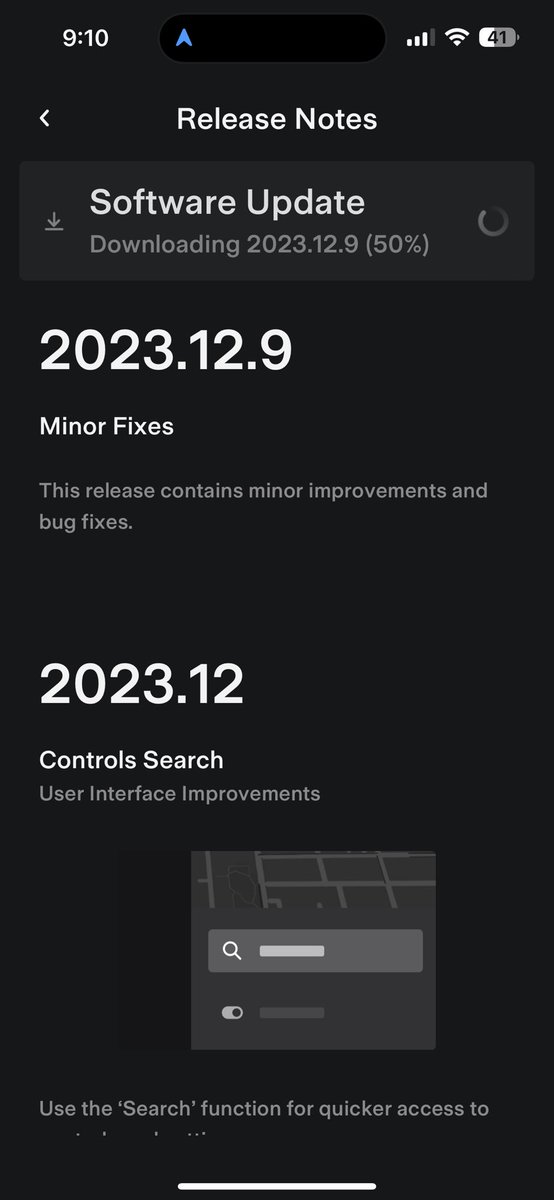 asenseoftri's tweet photo. Does this update 2023.12.9 contain #FSDBeta? #HW4 #ModelX #tesla #teslafsdbeta https://t.co/3pOoGAUpnN