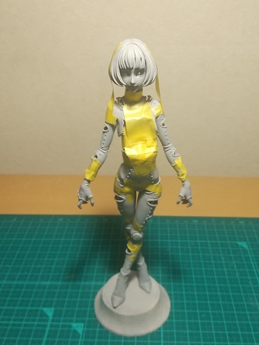 hmachi7's tweet image. こちらもノロノロですが進めてます。テープだらけですが立ち上がりました。
#スピンドル #SPINDLE