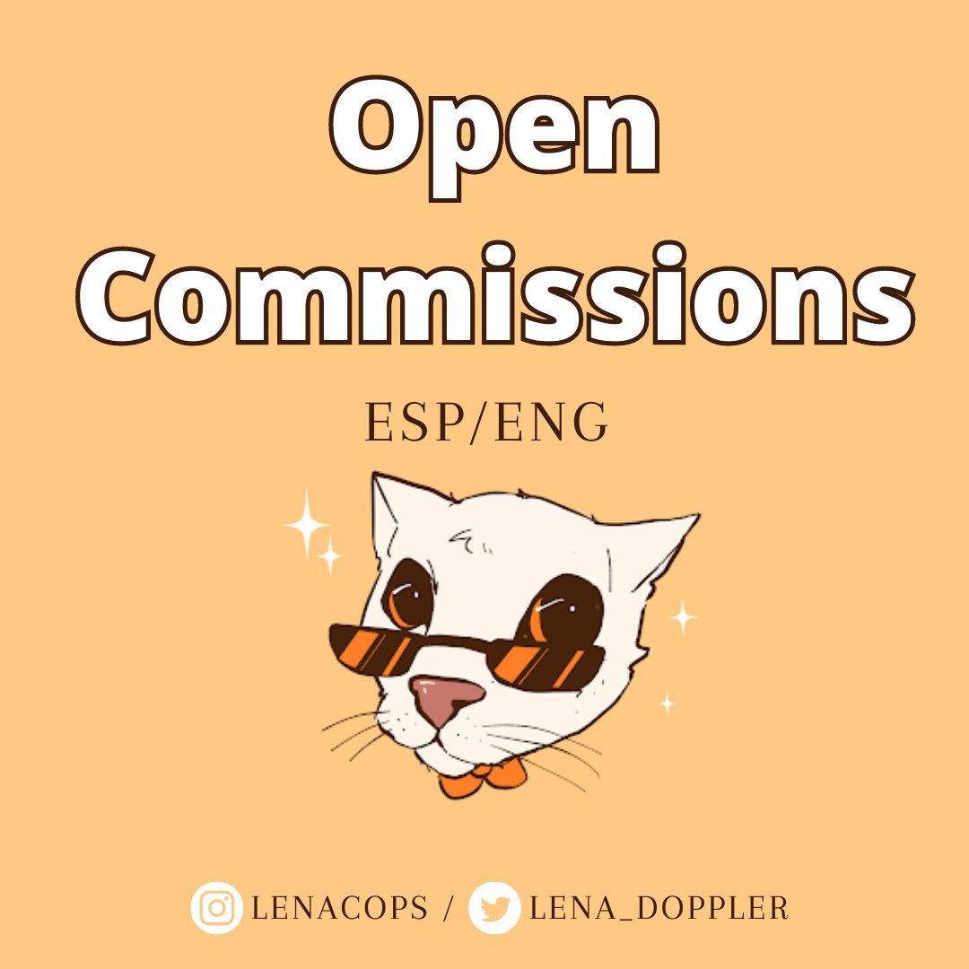 lena_doppler's tweet photo. Wenas, kbros. Últimamente la cosa ha andado mal, asi que estoy haciendo comis. Me hablan por DM ✨
/ 
Things have been going bad lately, so I'm making commissions. They talk to me by DM https://t.co/YvxrqiD6KP