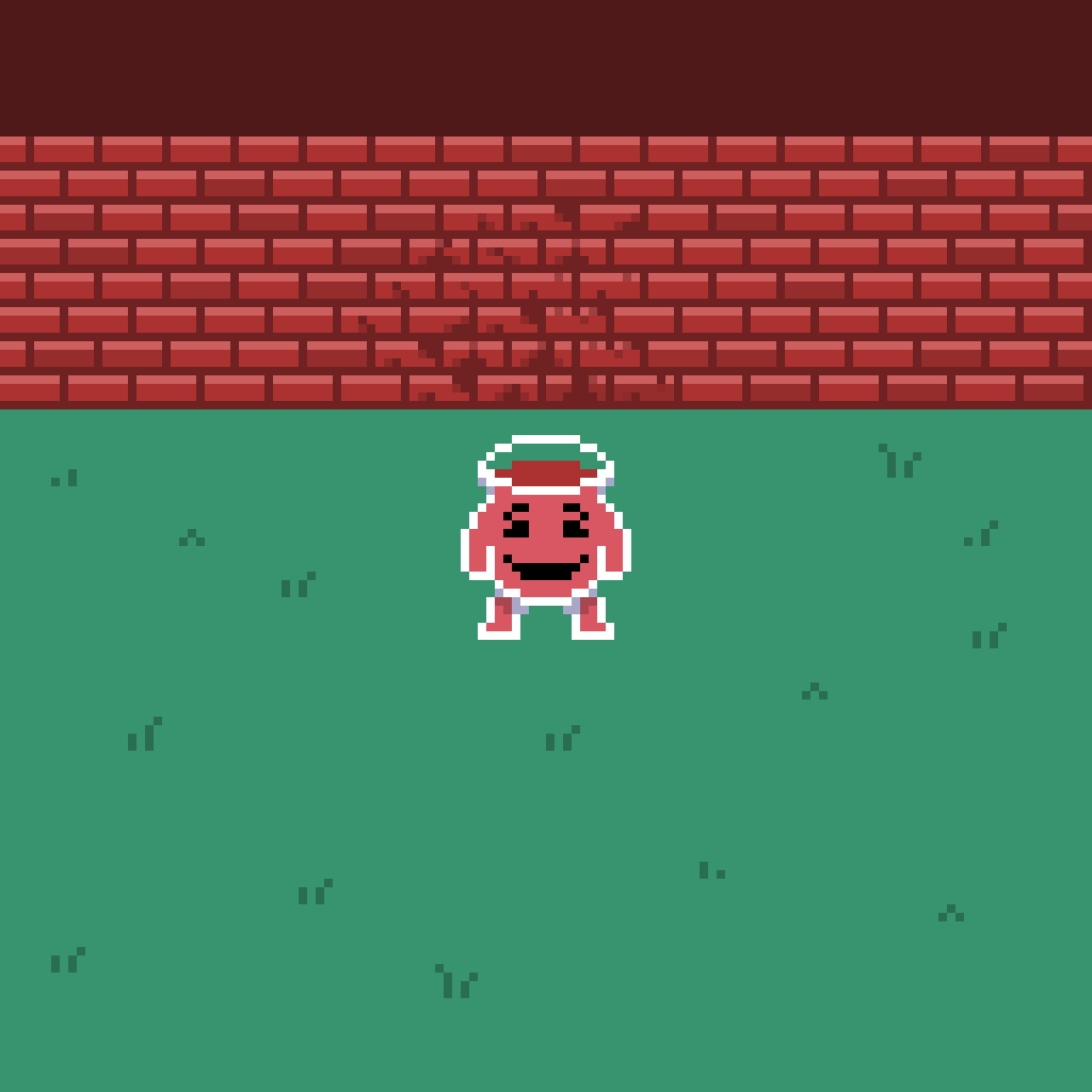 jakelacombekc's tweet photo. What you need for that #unbreakablewall! @pixel_dailies #pixel_dailies #pixelart https://t.co/c1gVeE3Fr6