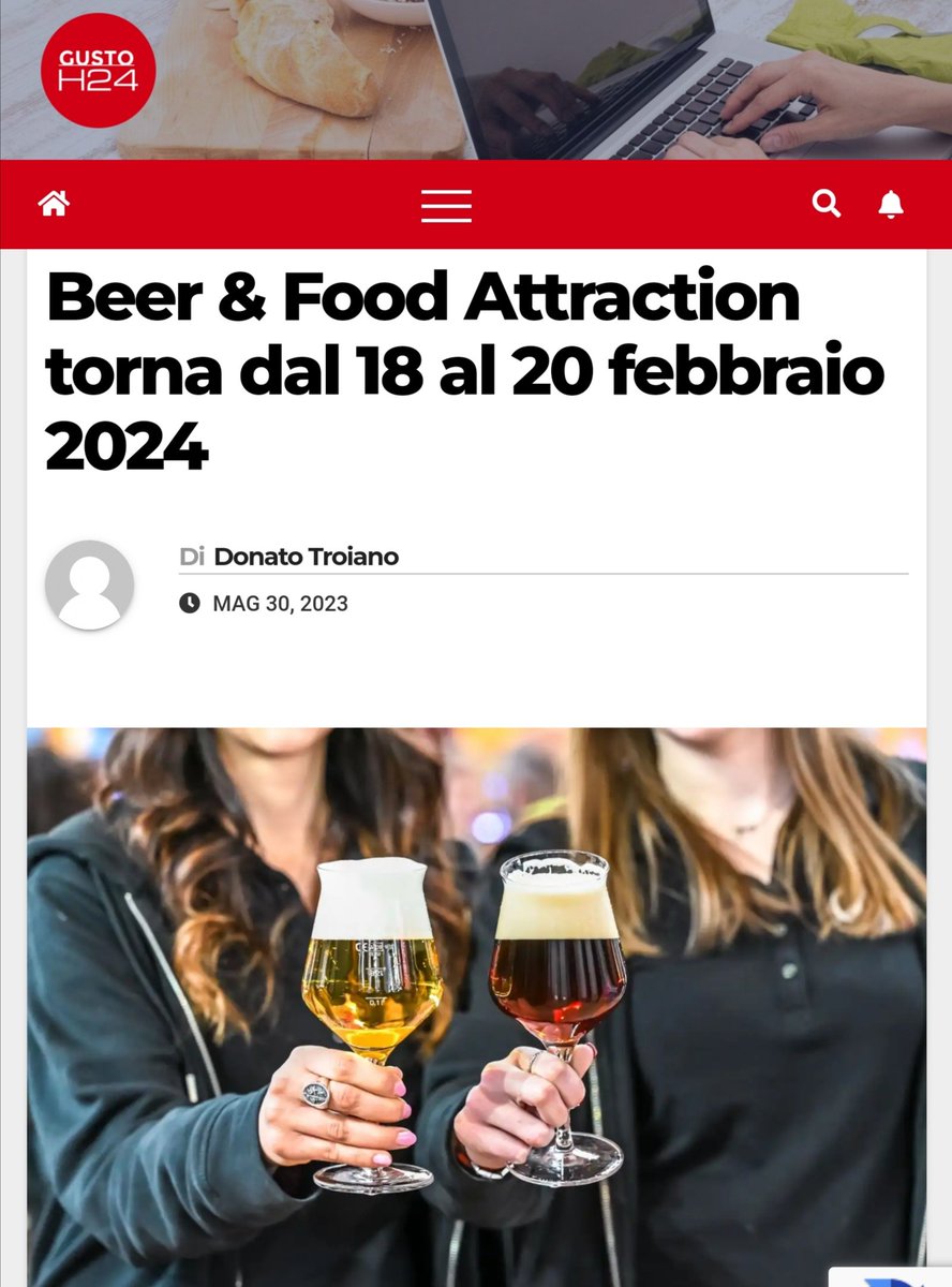 EdTroiano's tweet photo. Beer &amp; Food Attraction torna dal 18 al 20 febbraio 2024
La manifestazione di @IEGexpo esalta il b2b del fuori casa
#Italgrob, #Unionbirrai, #Assobirra e #FIC al fianco di IEG
SU @GustoH24
https://t.co/vovxPAb76P
@marcoforc @pino_zuliani @paoloigna1 @BettaVitali @nicolettaeva https://t.co/kYsXElB90s