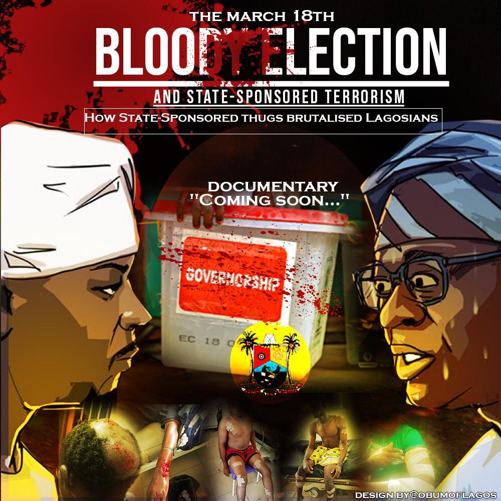 BLOODY ELECTION took place in Lagos, we will tell the story in FACTS and PICTURES.
Anticipate this Documentary 🔥