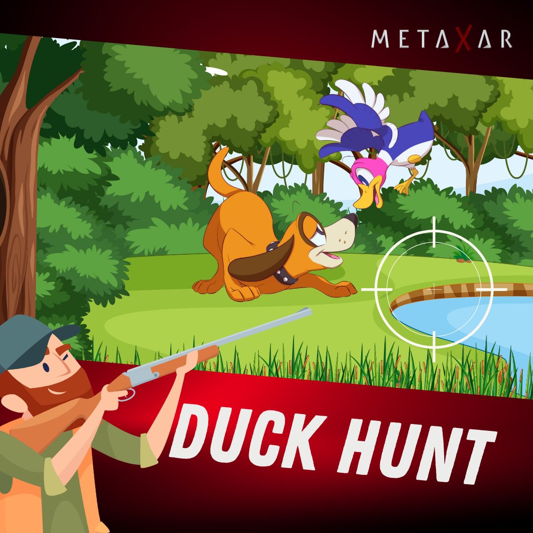 Get your hunting gear ready, because the classic game Duck Hunt is now available on our gaming website, MetX Games!

For further news and updates, please visit: linktr.ee/metaxarofficial 

#Blockchain #Crypto #Cryptogames #Gaming #P2Egames #Gamingcommunity #Metaxarofficial #MetX