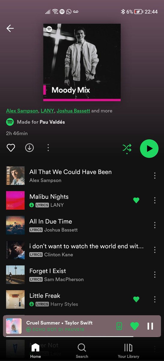 Spotify putting @AlexSampson on the cover to make sure I play their playlist 😉