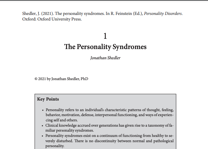 'People with antisocial-psychopathic personalities are motivated by desire for power & dominance. Others may puzzle over the motive for manipulation or cruelty where there seems little to be gained. The reason is: because they can. Dominance & exerting power are their own reward'