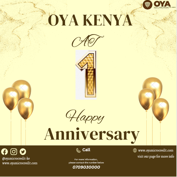 OYA Micro-Credit Kenya tweet media